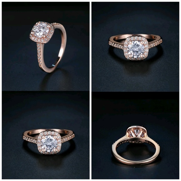 2 Carat Cushion Cut Engagement Ring - Picture 8 of 8